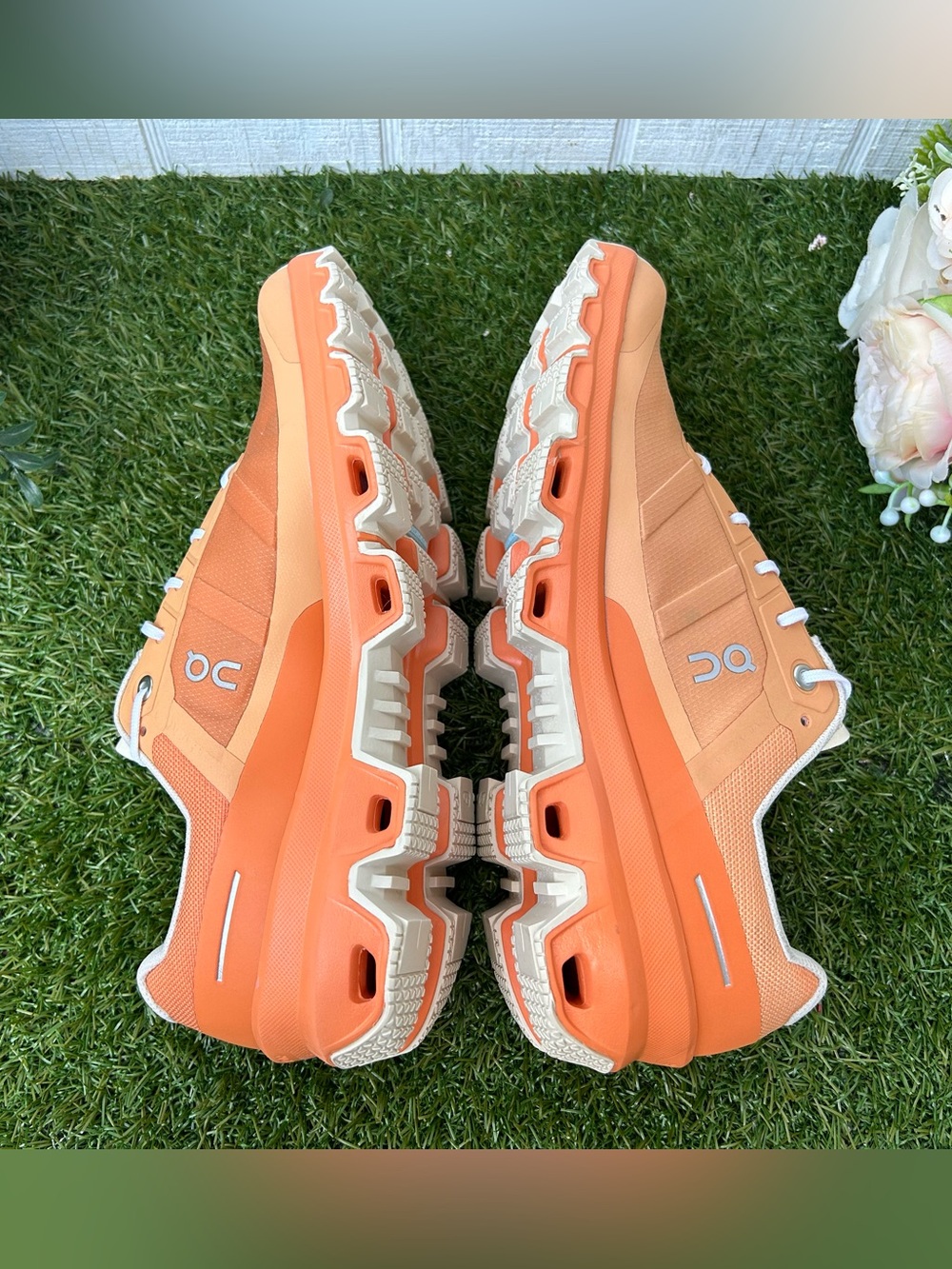 On Cloudventure Trail Running Shoe Copper | Orange women size 9 gently used - Picture 14 of 16